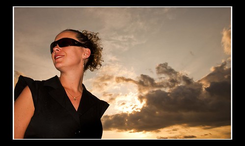 sky sunlight beautiful smile sunglasses female clouds nose necklace model afternoon cloudy teeth overcast femalemodel earrings 365 curlyhair sunnies blackdress afternoonlight project365 365dayproject thefiancée