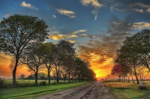 road santa sol argentina sunrise day camino cloudy amanecer gustavo fe estevez wanderland gustavoestevez