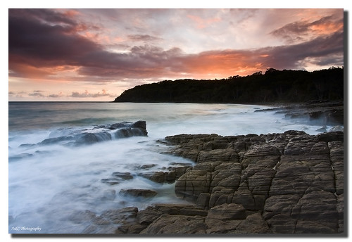 ocean longexposure colour sunrise canon rocks noosa cokin noosanationalpark 50d adamrandell