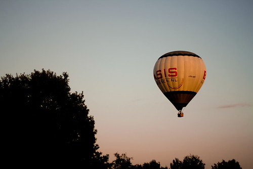 sunset zonsondergang air baloon ballon lucht luchtballon gelderland groenlo airbaloon