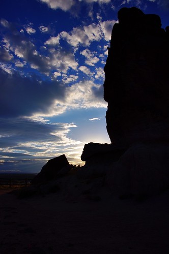 sunset sky clouds colorado castlerock