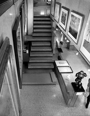 stairs, carlo scarpa, olivetti showroom, venice 1957-58