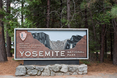 Eingang Yosemite National Park