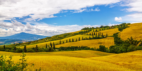la foge monte amiata tuscany toscana toskana italy italien italia landscape cypresses hill serpentines