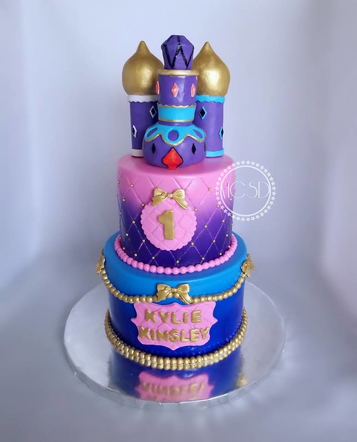 Shimmer & Shine Birthday Cake by Zana Pavlic of My Cake Sweet Dreams