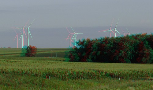 stereoscopic stereophoto 3d iowa windenergy schaller anaglyphs windturbines redcyan 3dimages 3dphoto 3dphotos 3dpictures stereopicture