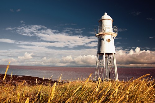 sea sky lighthouse portishead nore