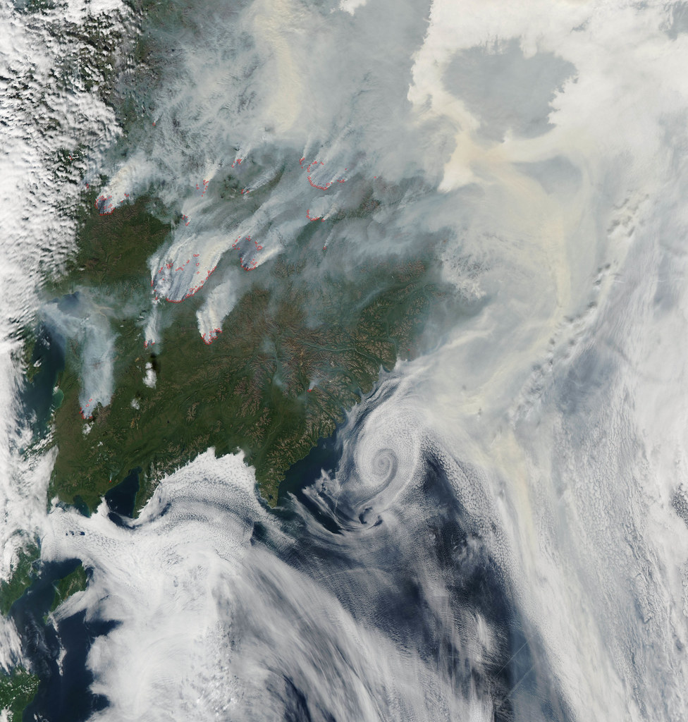 Fires in Eastern Siberia