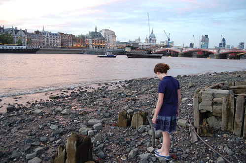 Mudlarking on the Thames