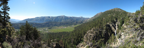 california panorama landscape sierranevada highway108 levittfalls