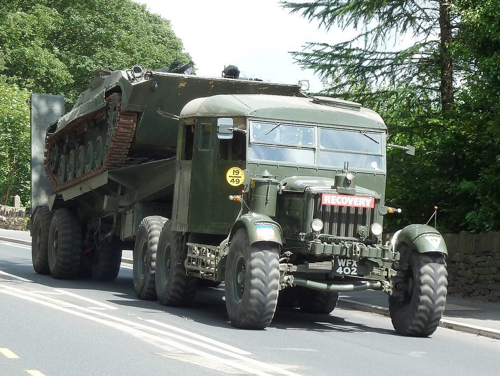 WFX 402 - 1944 Scammell Pioneer Tank Transporter - Part of the John Myers Collection