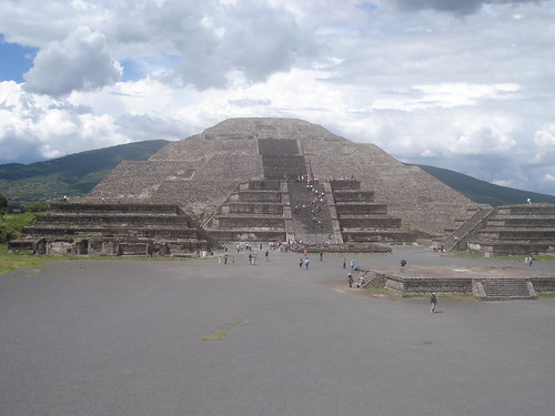 mexico ruins pyramid teotihuacan