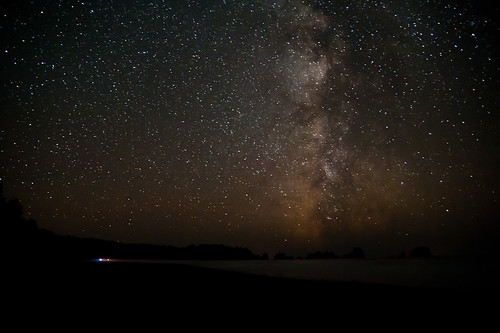 camping beach night astrophotography wa shishi milkyway