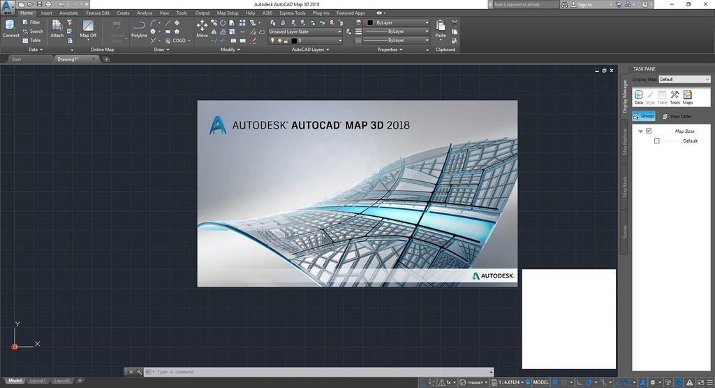 Working with Autodesk AutoCAD Map 3D 2018 full license