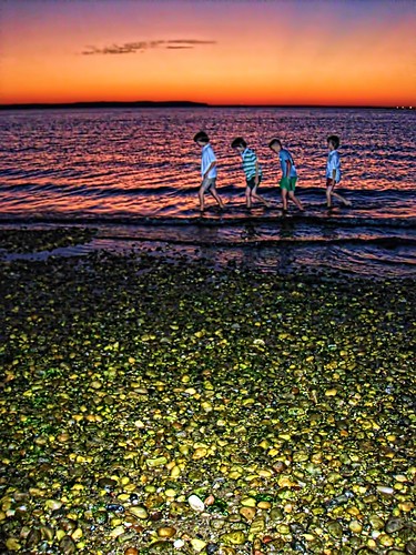 sunset boys water island long