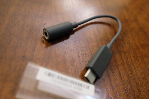 HTC U11 06 USB-C to 3.5ｍｍデジタルジャックアダプタ