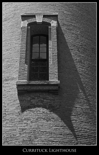 shadow blackandwhite lighthouse window monochrome nc northcarolina outerbanks corolla currituck