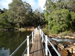 Margaret River wooden bridge