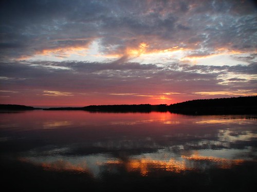 sunset sky reflection canon balticsea ostsee spiegelung pf aguno powershots3 barhöft barhöftreede