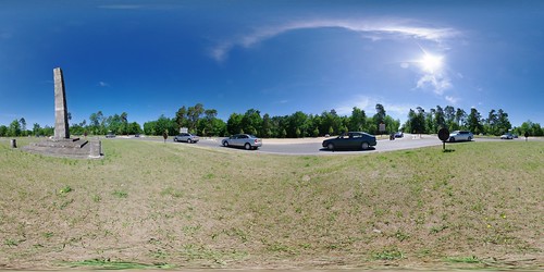 panorama cross 21 roundabout gimp carrefour handheld toulouse forêt fontainebleau croix 360° 360°x180° hugin enblend equirectangular croixdetoulouse