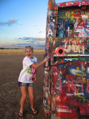 ranch travel family color paint day texas 4th july spray cadillac amarillo independence cadillacranch