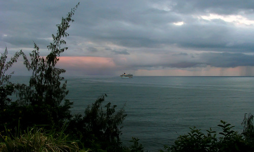 cruise sunset ship transportation