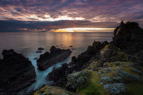 irish scotland sea seascapes rocks rhinns galloway portpatrick sunset clouds coastal dumfries canon 6d ef1740mmf4l