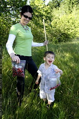 triumphant mother and son cherrypickers 