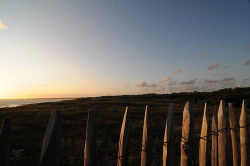 light sunset sun france beach landscape evening scenery background fench