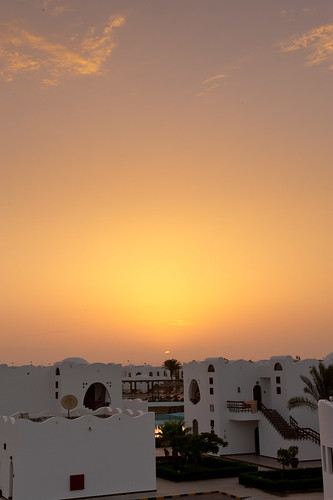 morning sky orange yellow sunrise dahab egypt ägypten