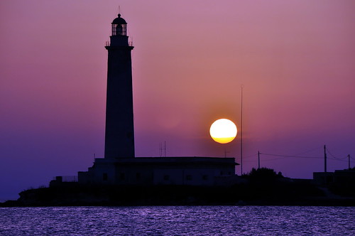 sunset sea lighthouse faro tramonto mare mywinners kartibubbo granitola rgspaesaggio rgsmare ferragosto2010
