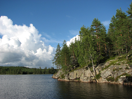 sweden canoeing 2008 värmland södraörsjön glaskogensnaturreservat