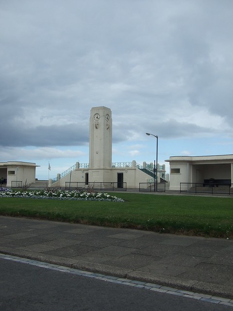 Art Deco bus station and Clock Tower