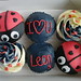 Love Bug personalised cupcake gift box