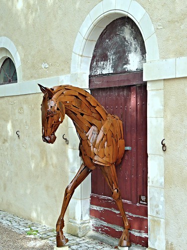 sculpture horse brown animal bronze cheval panasonic porte brun metalsculpture christianhirlay