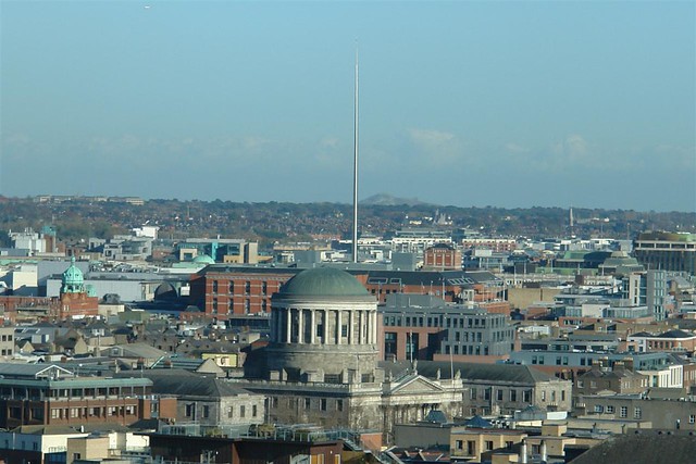 Vistas de Dublín desde el Gravity Bar del Guinness Storehouse