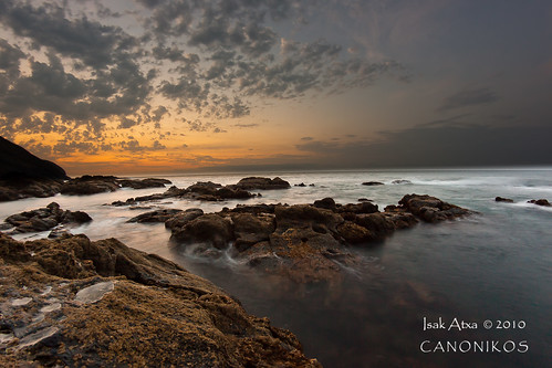 sunset sea seascape nature marina canon landscape atardecer mar rocks lowtide bizkaia cantabrico 50d