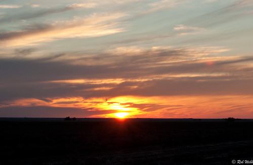 sunset usa clouds dusk western kansas