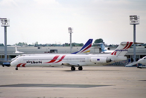 Air Liberté MD-83; F-GHED@ORY;06.08.1996