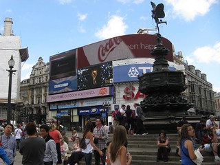 Piccadilly Circus em Londres