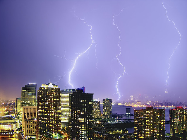 Lightning over New York City | Flickr - Photo Sharing!