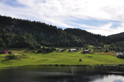 meer landschap fietsvakantie norway eidsborgtjønn landscape