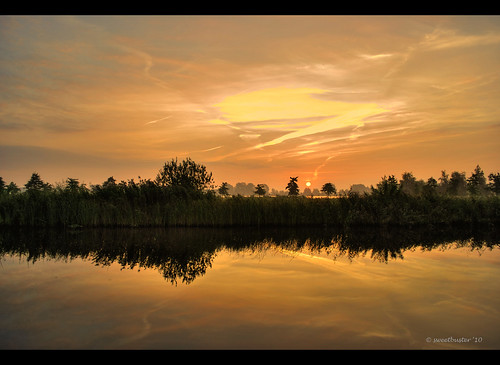 sunrise landscape dawn nederland thenetherlands friesland landschap leeuwarden fryslân zonsopkomst flickraward camminghaburen nieuwewielen ouddeel