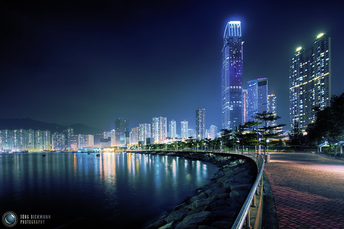 china city longexposure topf25 night buildings hongkong topf50 cityscape nightscape tse 17mm tsuenwan ninatower tsuenwanwest canon5dmk2 canontse17mmf4l