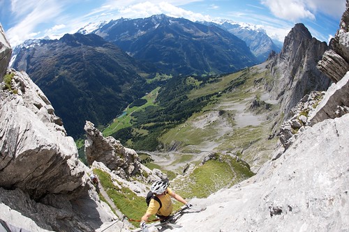 schweiz switzerland bern klettersteig viaferrata gadmen tälli tälli