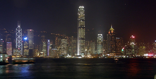 china building water architecture night hongkong southeastasia place best british tallest