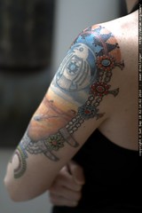 final phase of rachel's navajo themed tattoo 