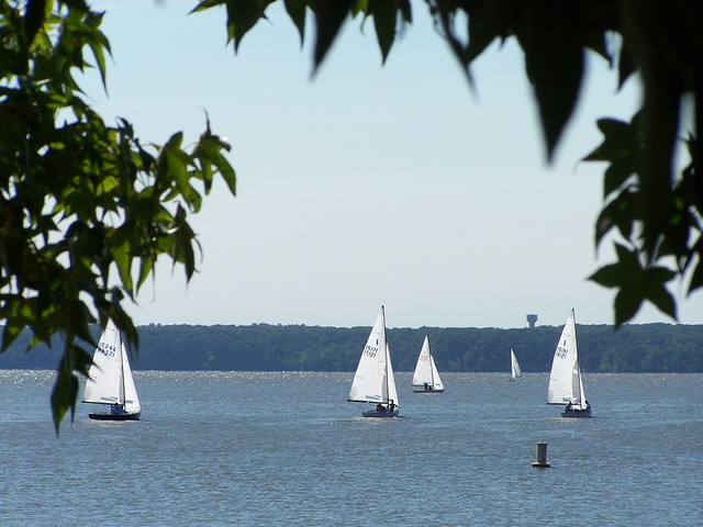 Sailing on the Potomac River at Leesylvania State Park, Virginia