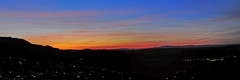 Panoarama Switzerland Sunset