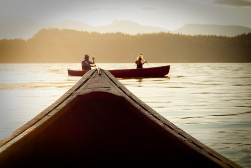 sea vancouver sunrise bc britishcolumbia paddle canoe strip cedar sound canoeing ymca howe erichharvey